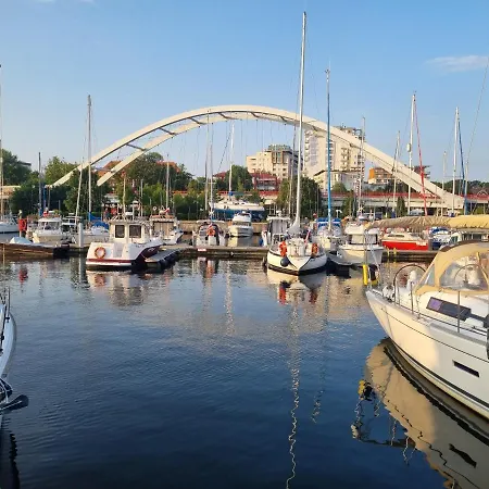 W Porcie Latarnia Morska Molo W Zasięgu Ręki Apartament